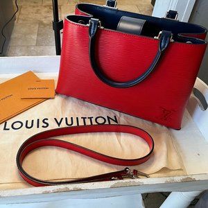 LOUIS VUITTON Epi Kleber PM Coquelicot